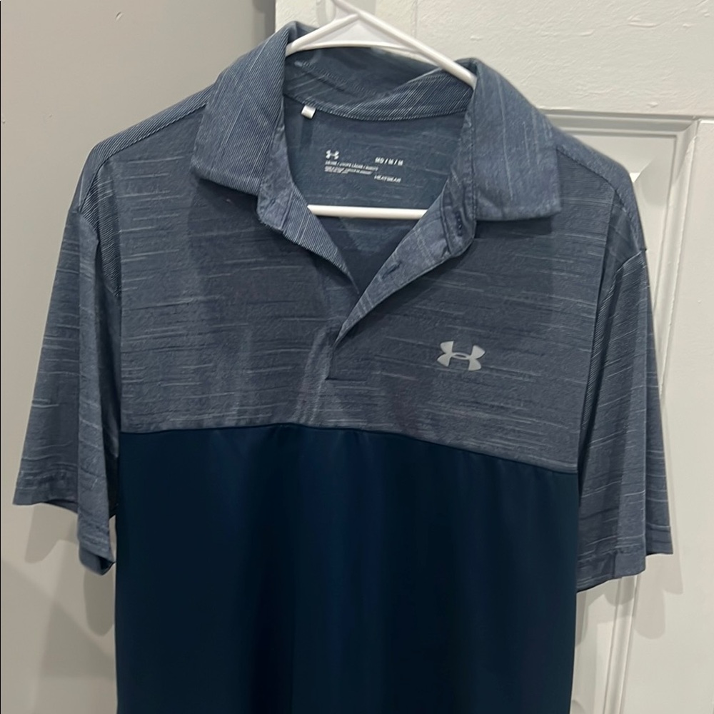 Under Armour Men's Blue Polo Shirt